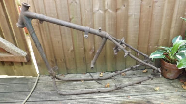 Royal Enfield model G CO rigid frame